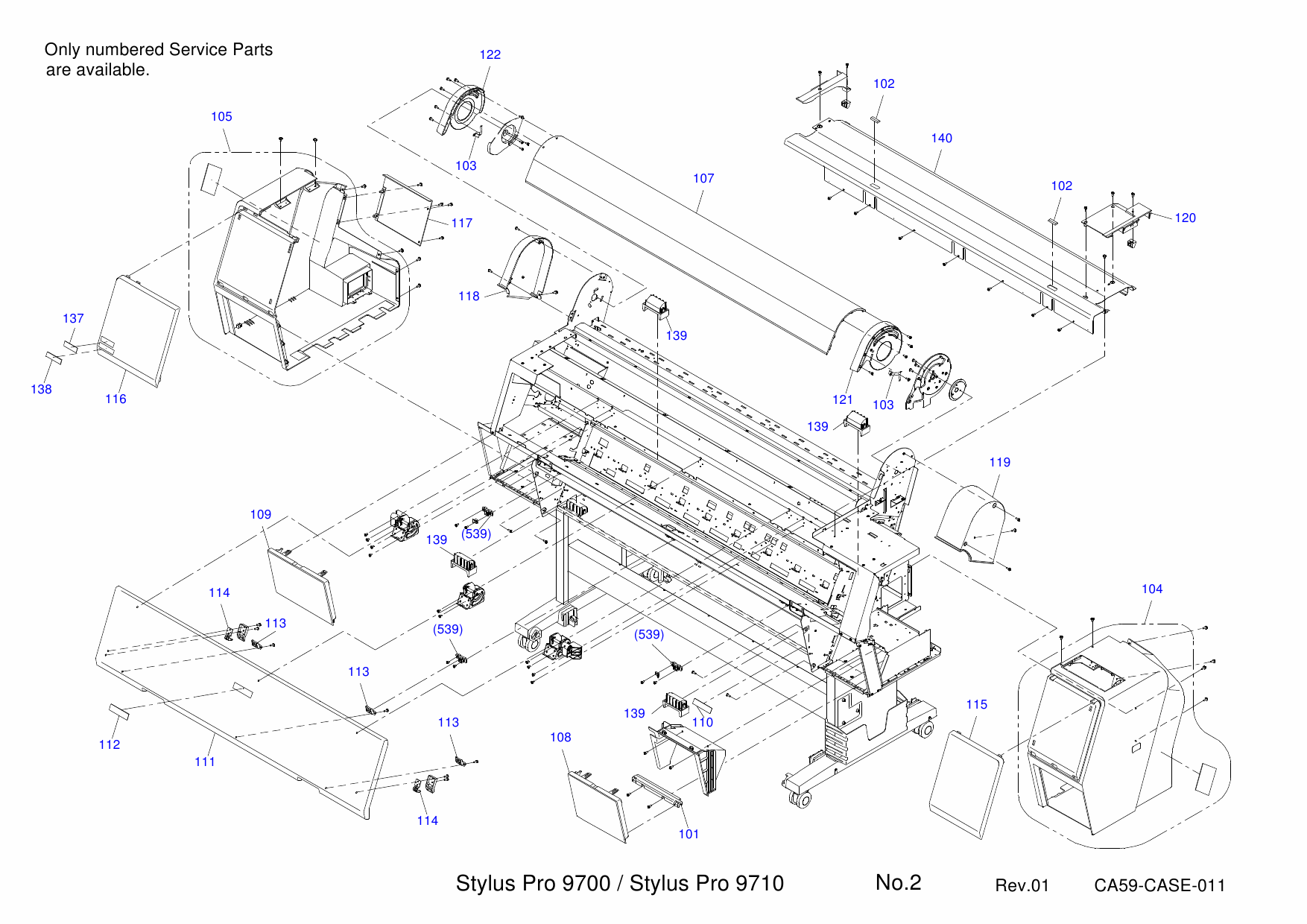 EPSON StylusPro 9700 9710 Parts Manual-4